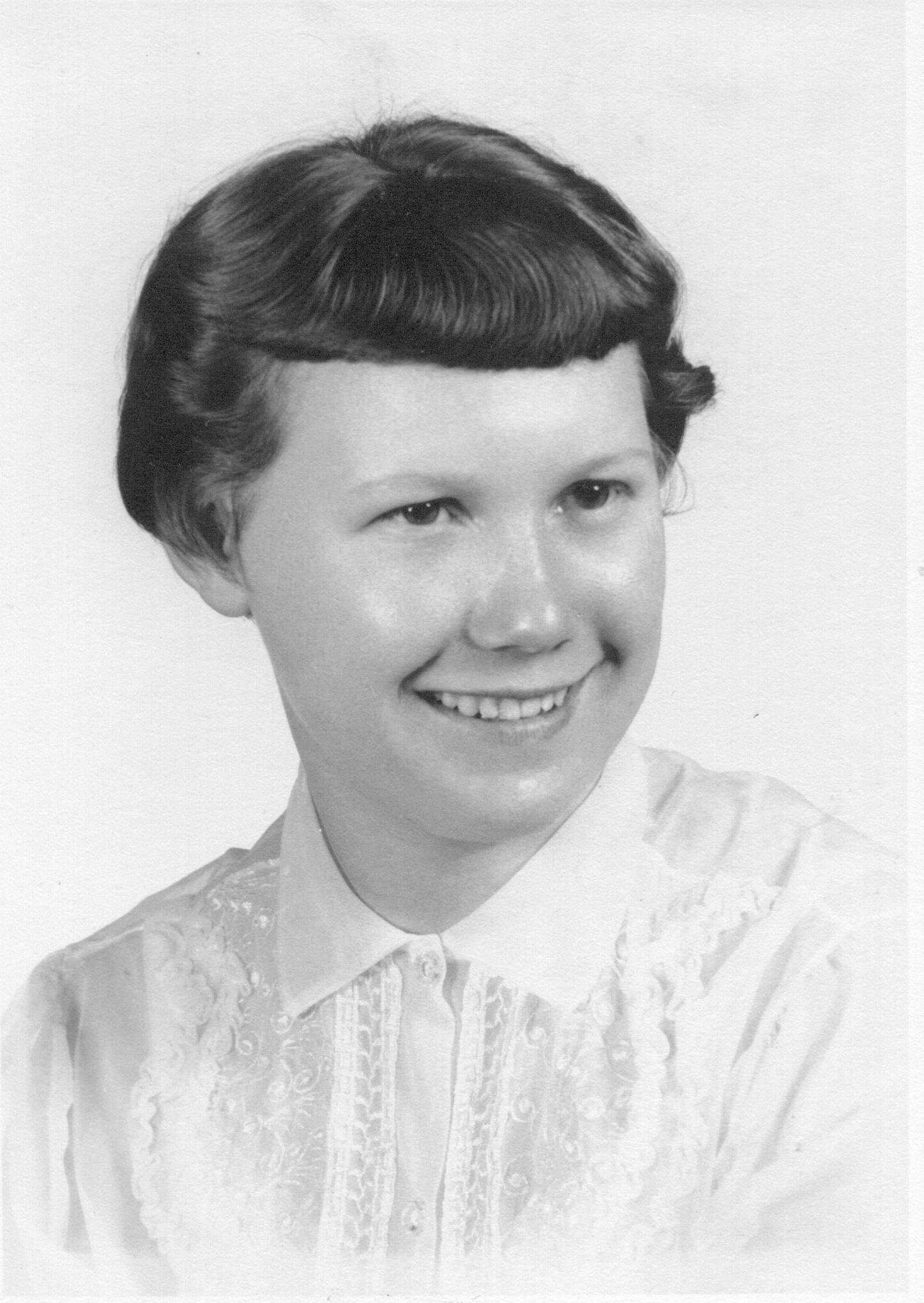 Nancy Lee Thoburn, HS Graduation 1956