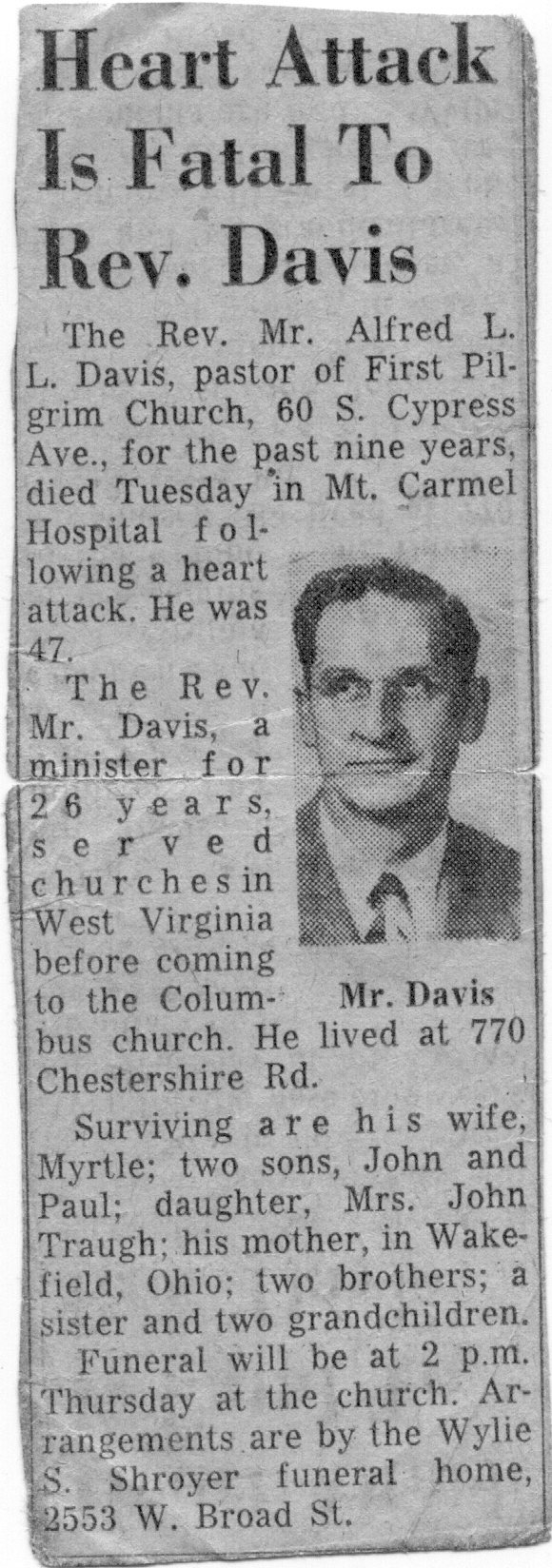 Rev A. L. Davis